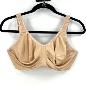 Freya Light Beige Underwire No Padding Lined Comfort Bra Women's 34FF 34H